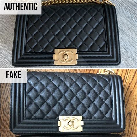 fake vs real chanel boy bag|chanel bag authentication check.